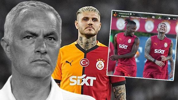 Galatasaray'da Mauro Icardi'den flaş açıklamalar: Fenerbahçe'nin elenmesi, Mourinho'nun Okan Buruk sözleri, fit olmak...