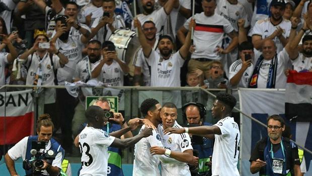 Real Madrid - Atalanta maçından fotoğraflar