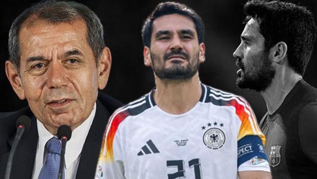 İlkay Gündoğan düğümü çözülüyor mu? İspanyol basını 'Barcelona gönderecek' dedi, Galatasaray Başkanı Dursun Özbek'ten açıklama geldi: Kesin değil!