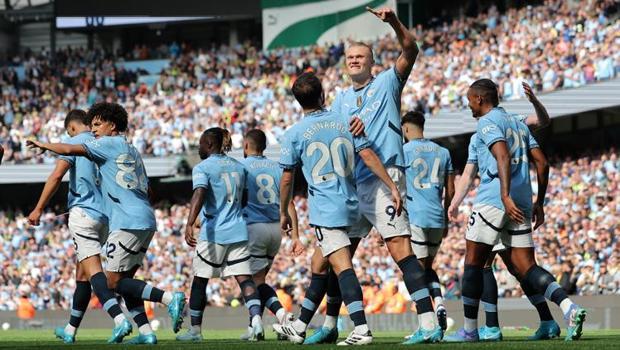 Erling Haaland coştu, Manchester City farka koştu! Maçta 5 gol, 1 penaltı