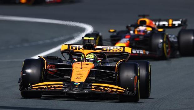 F1 Hollanda Grand Prix'sini Lando Norris kazandı