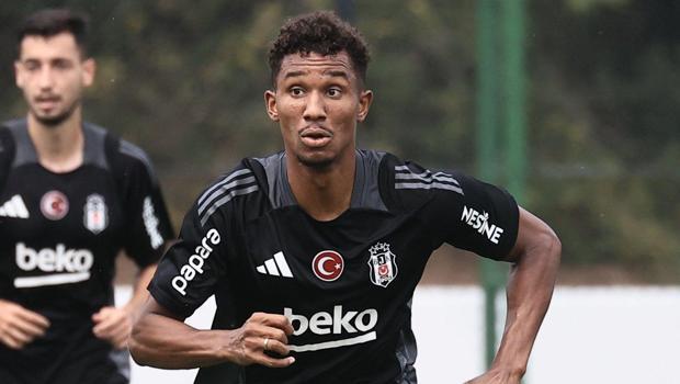 Beşiktaş’ta yeni transfer Felix Uduokhai takımla ilk antrenmanına çıktı