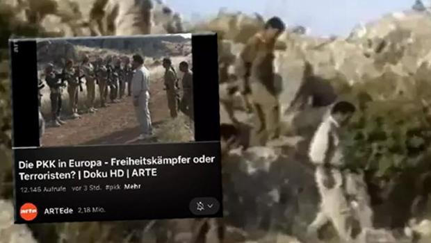 Fransa-Almanya ortaklığındaki televizyon kanalında PKK propagandası!