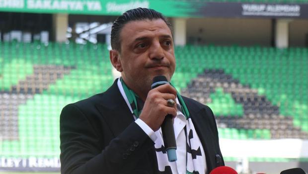 Sakaryaspor'da Başkan Gökhan İn istifa etti