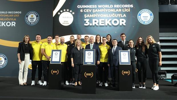 VakıfBank 3. kez Guinness Dünya Rekorları’na girdi