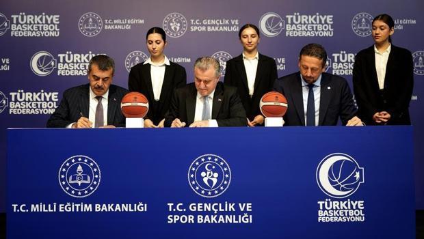 İstanbul TBF Basketbol Spor Lisesi için iş birliği protokolü imzalandı