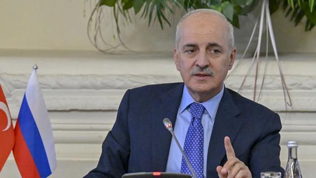 Numan Kurtulmuş, Rusya Federal Meclisi'nde konuştu: İsrail'in suç defteri kabardı