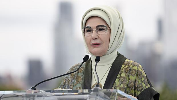 Emine Erdoğan: Filistin'deki durumu göz ardı edemeyiz