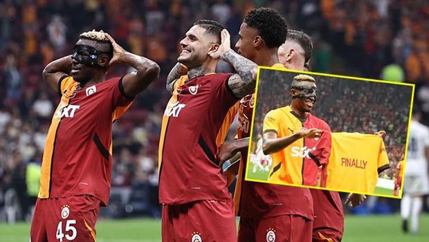 Victor Osimhen, Galatasaray-Kasımpaşa maçında golle tanıştı! Sevinçte forma açtı, 7 yıl sonra bir ilk...