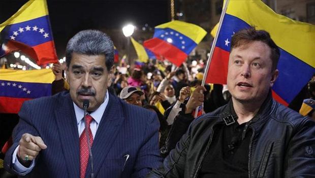 Maduro’dan, Musk'a 'protesto' suçlaması: '1 milyar dolar yatırım yaptı'