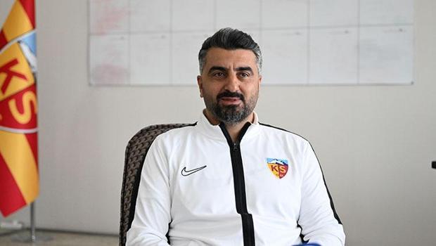 Kayserispor Teknik Direktörü Sinan Kaloğlu: 'Burada zor bir görev üstlendik'