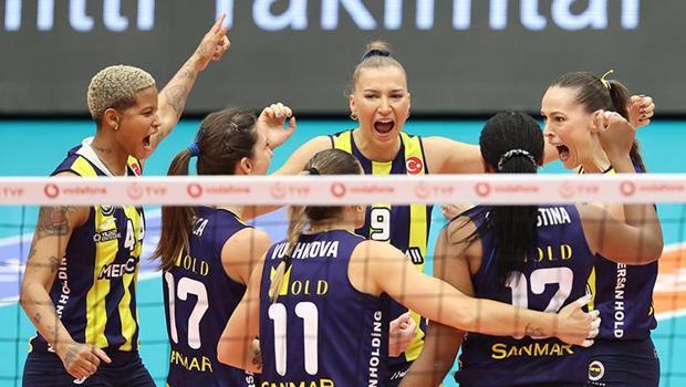 Fenerbahçe derbide Galatasaray'a şans tanımadı! Sarı Melekler 6'da 6 ile lider