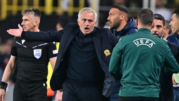 UEFA'dan Jose Mourinho'ya 1 maç ceza!