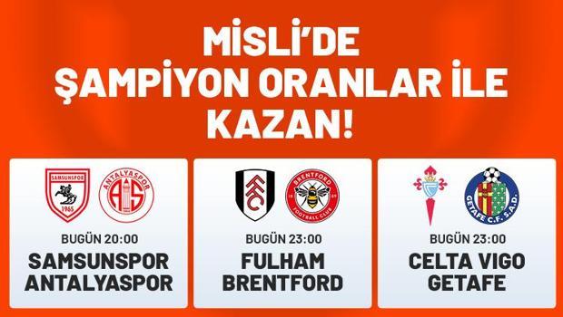 3 maçın heyecanı Misli'de yaşanıyor! Karşılaşmalardan tüm detaylar, eksikler ve muhtemel 11'ler Şampiyon Oranlar ile burada...