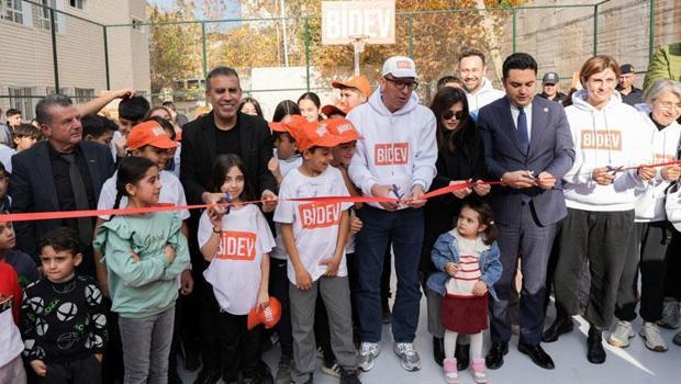 BİDEV, 10. basketbol sahasını Adıyaman'da açtı