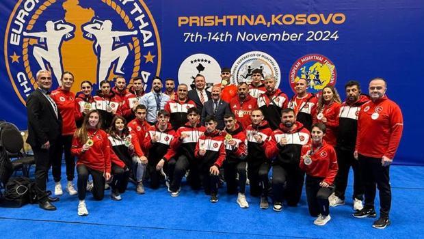 Milli muaythai sporcularından Avrupa Şampiyonası'nda 14 madalya!