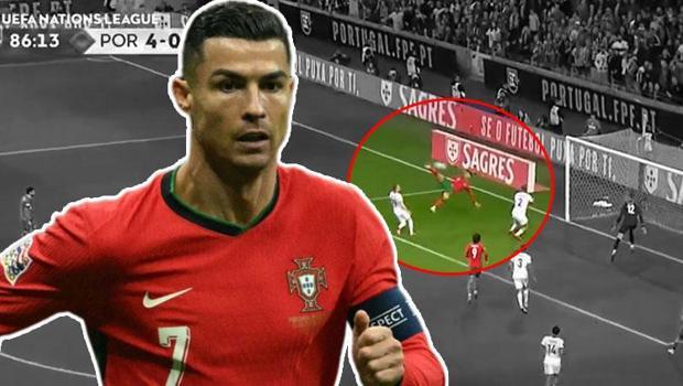 39'luk Ronaldo neler yaptı neler: Stadyum coştu, ağızlar açık kaldı! 'Sansasyonel, sanatsal, akrobatik...'