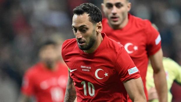 A Milli Takım'da Hakan Çalhanoğlu'ndan büyük başarı