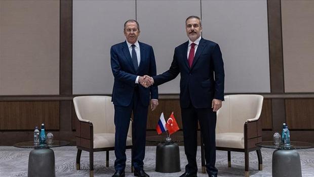 Dışişleri Bakanı Hakan Fidan, Rus mevkidaşı Lavrov ile görüştü