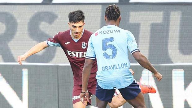 Trabzonspor'dan Adana Demirspor'a karşı büyük üstünlük