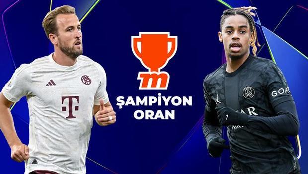 Şampiyonlar Ligi'nde Bayern Münih'in konuğu PSG! Dev maçın heyecanı Şampiyon Oranlarla Misli'de