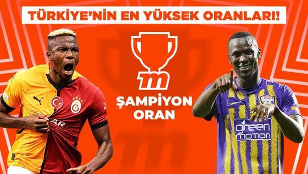 Galatasaray'ın konuğu Eyüpspor! Kritik maçın heyecanı Türkiye'nin en yüksek oranlarıyla Misli'de