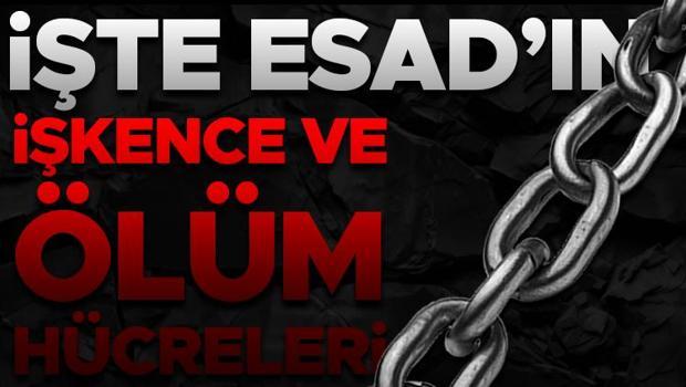 Esad'ın işkence ve ölüm hücreleri: Ceset pres makinası, kanlı urganlar, işkence aletleri! Sednaya Cezaevi'ne girdik