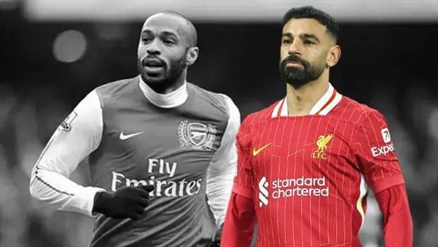 Mohamed Salah'ın gözü Thierry Henry'nin rekorunda! Geri sayım başladı...