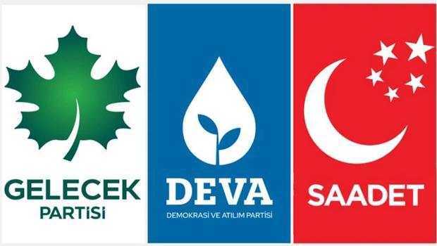 Saadet, Deva ve Gelecek partileri 'Yeni Yol' çatısı altında birleşiyor