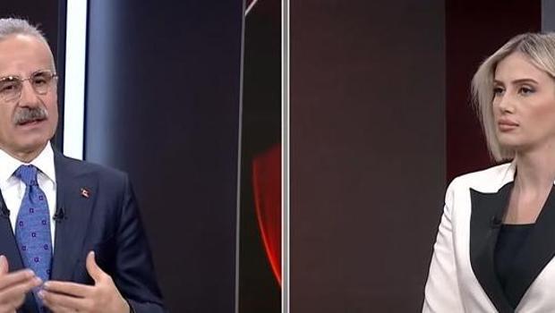 Ulaştırma Bakanı Abdulkadir Uraloğlu CNN TÜRK'te...
