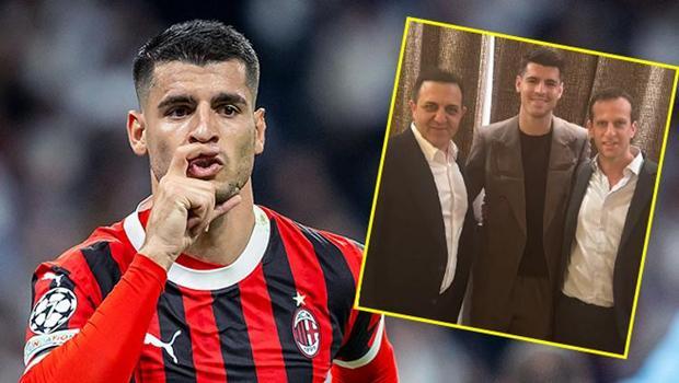 Galatasaray, Alvaro Morata transferinde mutlu sona ulaştı! İmzayı attı ama uçuş planı ertelendi