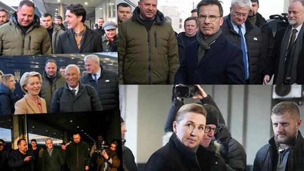 Son dakika... Savaşın yıl dönümünde Avrupa'dan Rusya hamlesi! İlk görüntüler geldi...