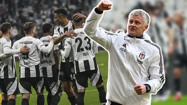 Ole Gunnar Solskjaer, Beşiktaş'ta tarihe geçti! 10 yıl sonra bir ilki başardı