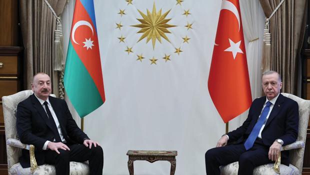 Cumhurbaşkanı Erdoğan, Azerbaycan Cumhurbaşkanı Aliyev ile iftar yaptı