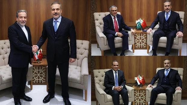 Dışişleri Bakanı Hakan Fidan'dan kritik temaslar