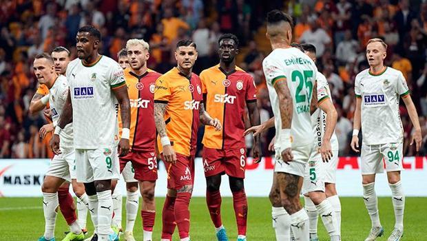 Galatasaray ile Alanyaspor 18. randevuda