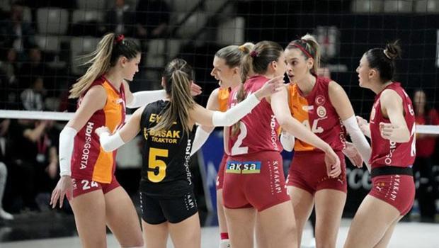Galatasaray Daikin, derbide Beşiktaş'a set vermedi!