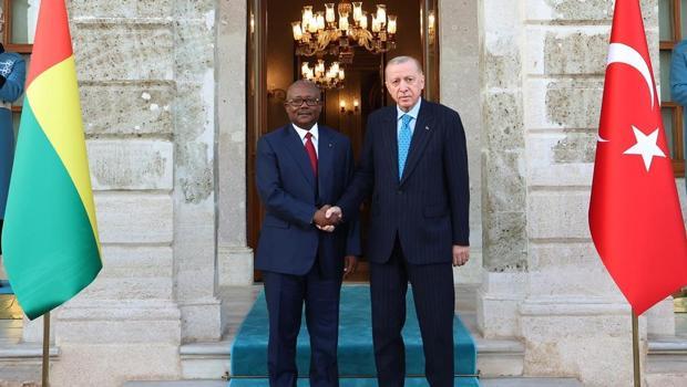 Cumhurbaşkanı Erdoğan, Gine Bissau Devlet Başkanı Embalo ile görüştü