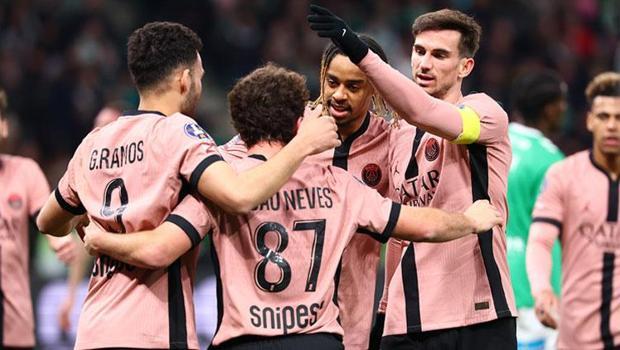 PSG, Ligue 1'de şampiyonluğa bir adım uzakta