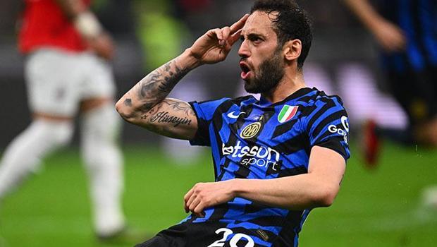 Hakan Çalhanoğlu attı, Inter ile Milan turu rövanşa bıraktı!