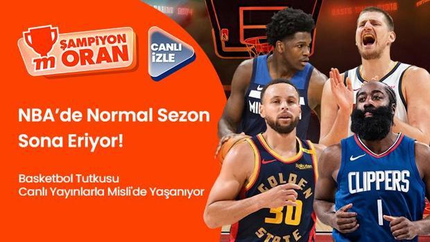 NBA’de Normal Sezon Sona Eriyor! Basketbol Tutkusu Canlı Yayınlarla Misli’de Yaşanıyor