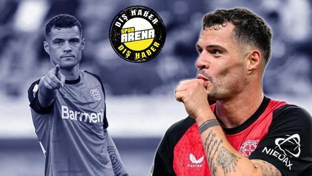 Galatasaray'la anılıyordu, Leverkusen'den Xhaka için resmi açıklama geldi!