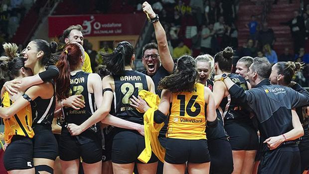 Sultanlar Ligi'nde şampiyon Vakıfbank!