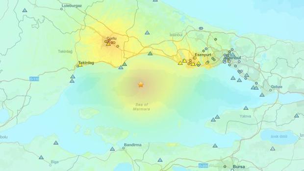 ABD'li kurum açıkladı: Deprem hangi ilçede ne kadar hissedildi?