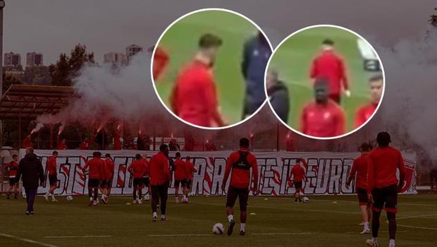 Taraftarın Galatasaray iması Emre Kılınç'ı kızdırdı! O sözlerden sonra sahayı terk etti: 'Kalbi ile aklı çelişen varsa...'