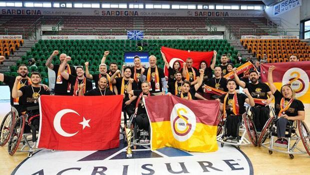 Galatasaray Fuzul Tekerlekli Sandalye Erkek Basketbol Takımı, EuroCup 1 şampiyonu!