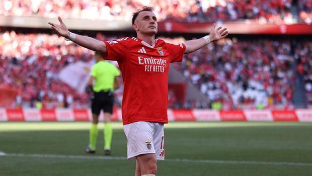 Kerem Aktürkoğlu yıldızlaştı, Benfica gol oldu yağdı!