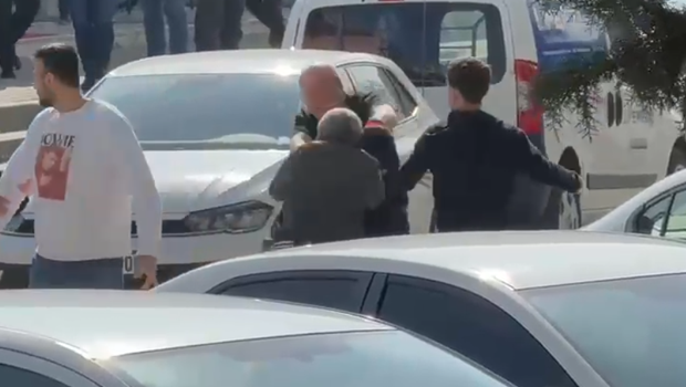 Bolu'da sokak ortasında ortalık fena karıştı