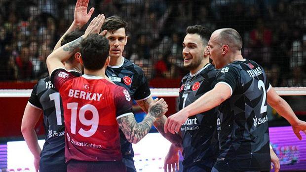 Efeler Ligi'nde şampiyon Ziraat Bankkart!