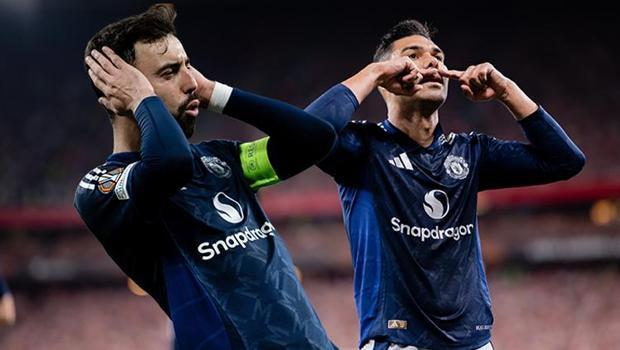 Manchester United, Bilbao'da final ateşini yaktı! Tottenham avantajı 3 golle kaptı